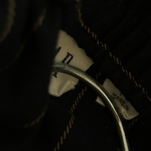 ❤️gap Navy Pinstripe Pants L - Picture 14 of 14